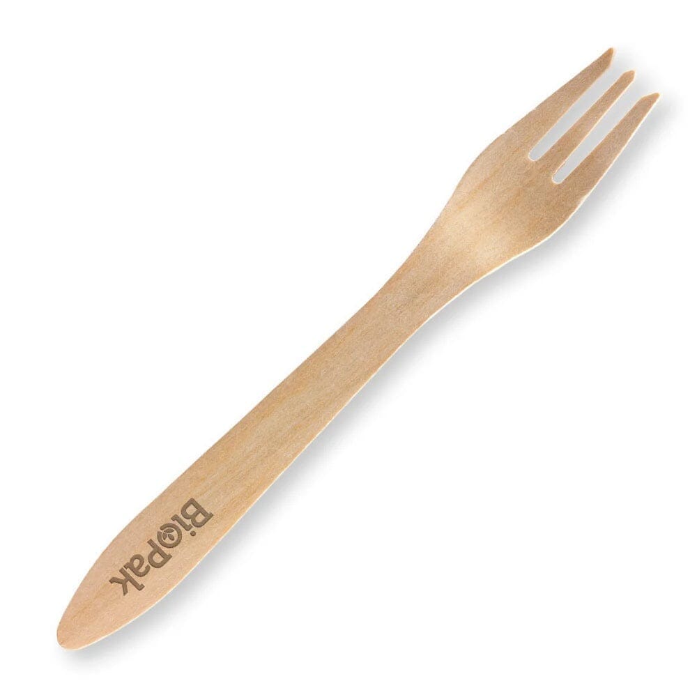 19cm Wood Fork - Each