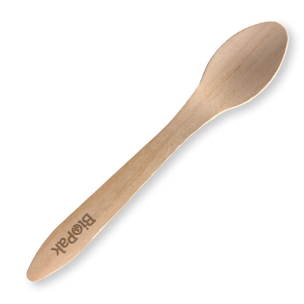 19cm Wood Spoon - Each