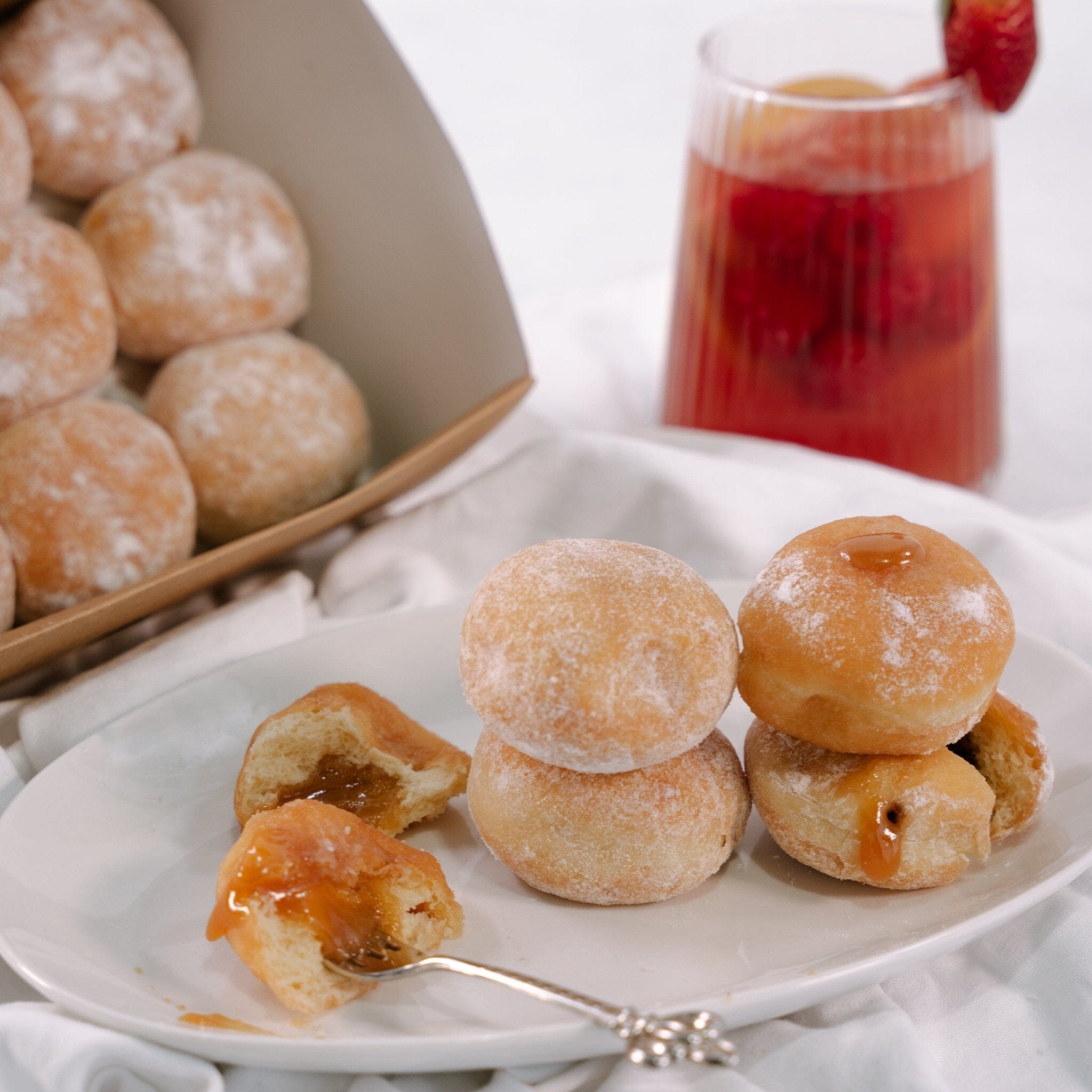 Assorted Bombolini - Mini Filled Donuts-CATERING IN MELBOURNE-FIG-iPantry-australia