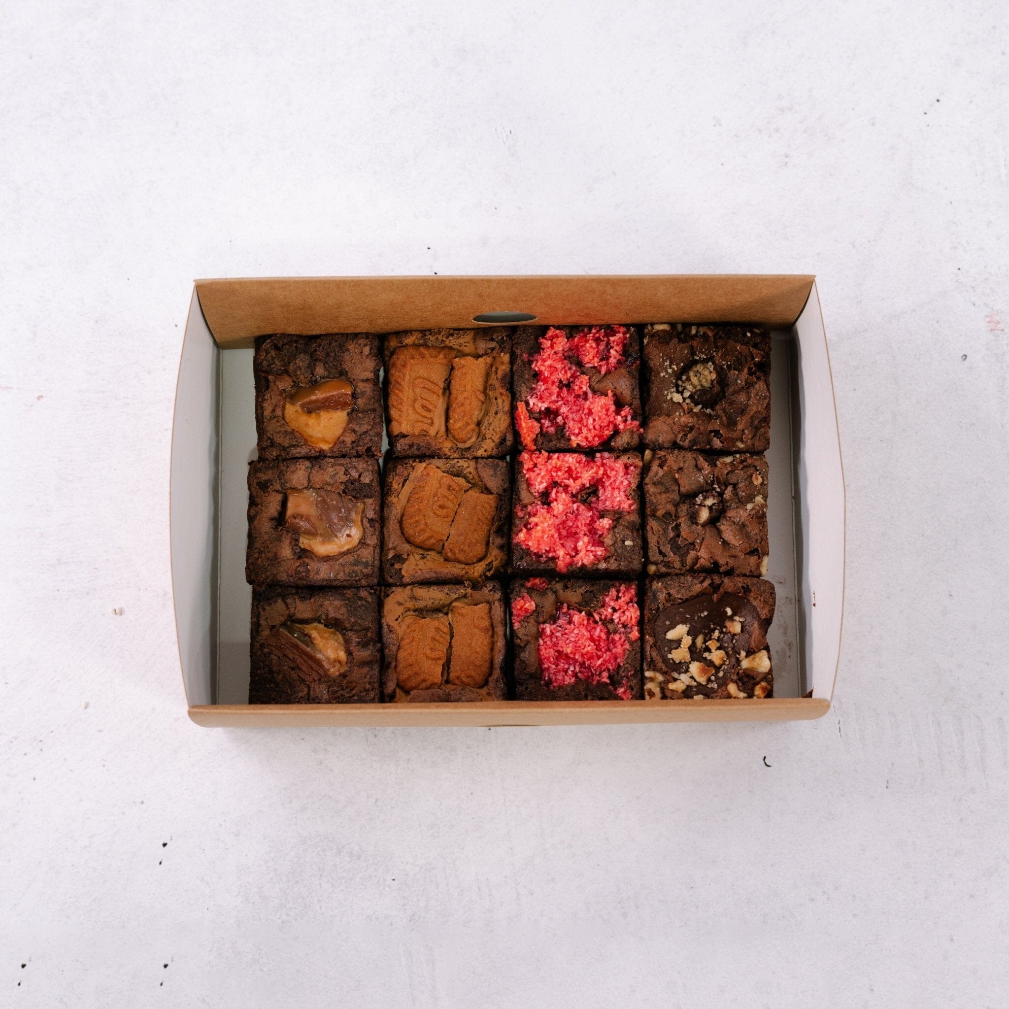 Assorted Chocolate Brownie Box-CATERING IN MELBOURNE-FIG-iPantry-australia