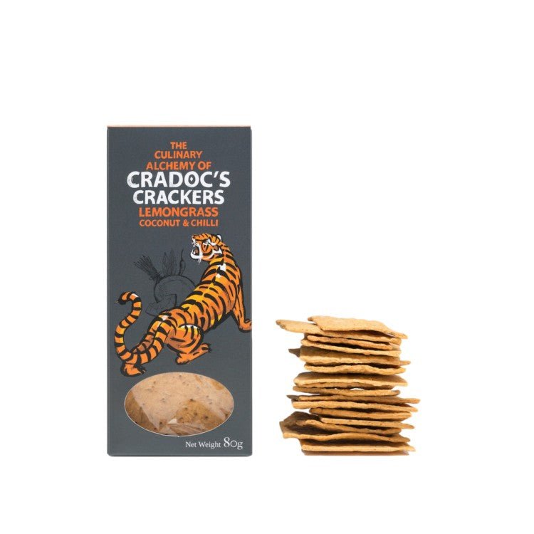 Baked Crackers - Coconut & Chilli - Cradoc's