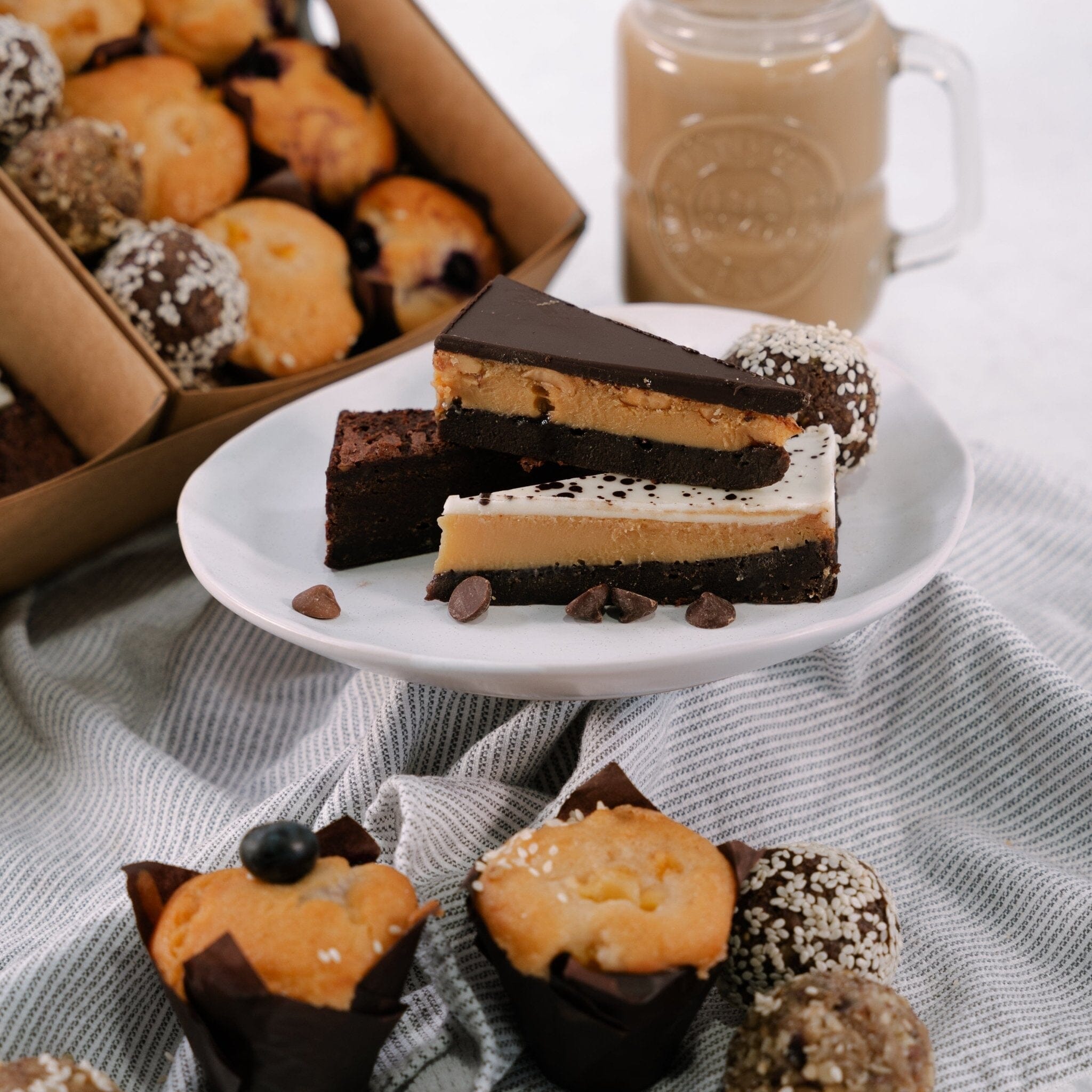 Gluten Free Cakes Platter-CATERING IN MELBOURNE-FIG-iPantry-australia