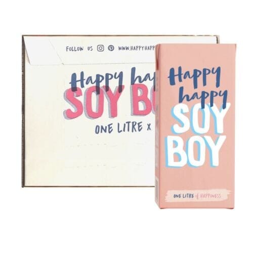 Happy Happy Soy Boy 6 x 1L (Box)-Alt Milks-Happy Happy Soy Boy-iPantry-australia