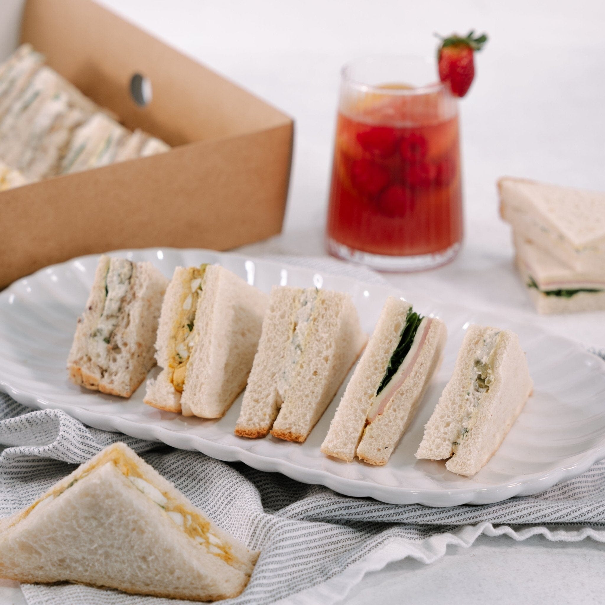 Large Sandwich Box A-CATERING IN MELBOURNE-FIG-iPantry-australia