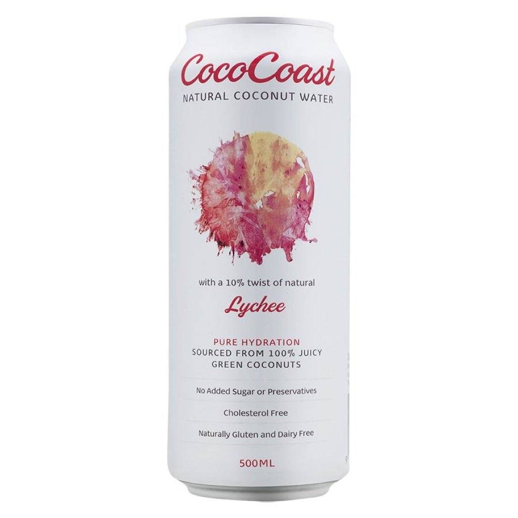 Lychee Coconut Water 500ml - Coco Coast