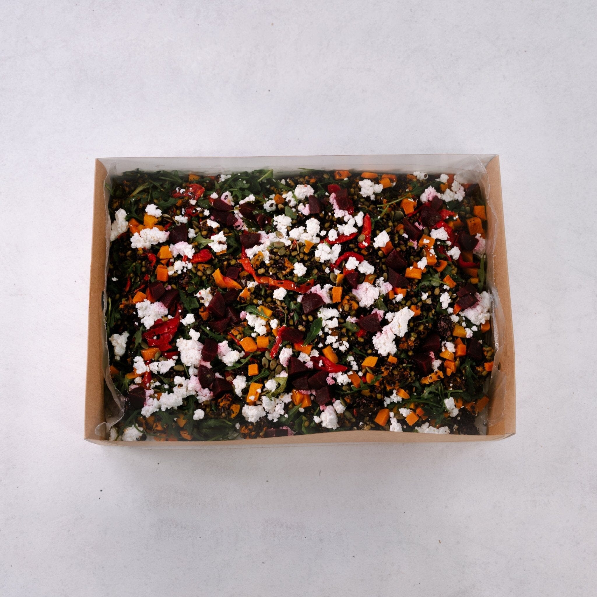 Mungbean, Black Rice & Roast Veg Salad - Large Platter (Serves 12 - 15) - FIG