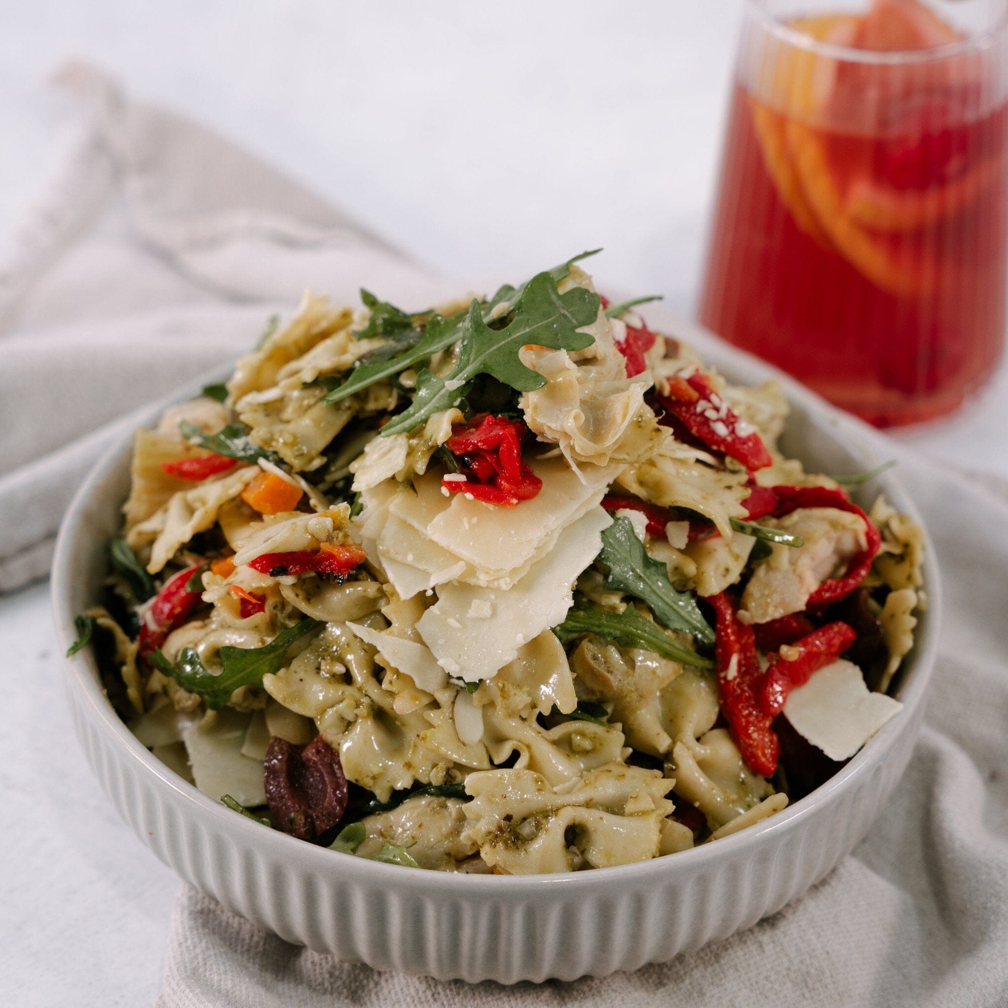 Pesto Pasta & Artichoke Salad-CATERING IN MELBOURNE-FIG-iPantry-australia