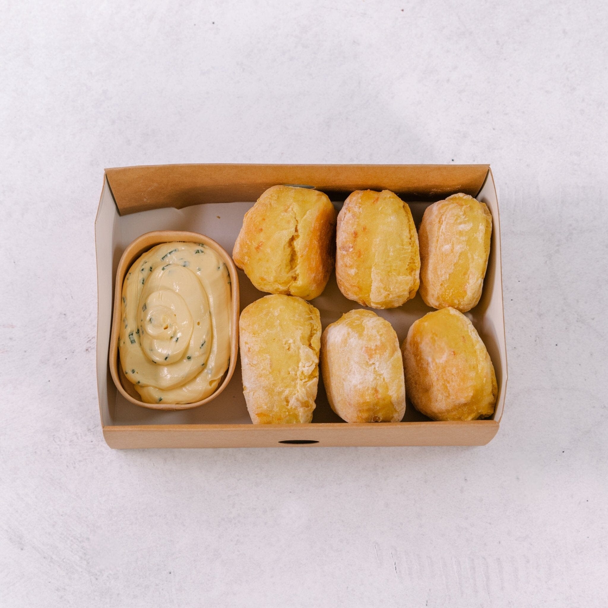 Savoury Scones - Served with Chive Butter (on the side)-CATERING IN MELBOURNE-FIG-iPantry-australia