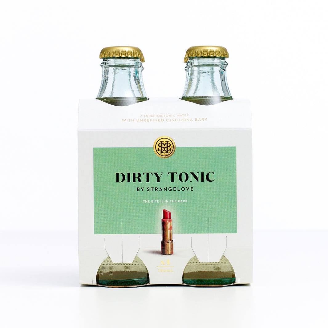 Dirty Tonic Mixer 180ml x (4 Pack)-Beverages-StrangeLove-iPantry-australia